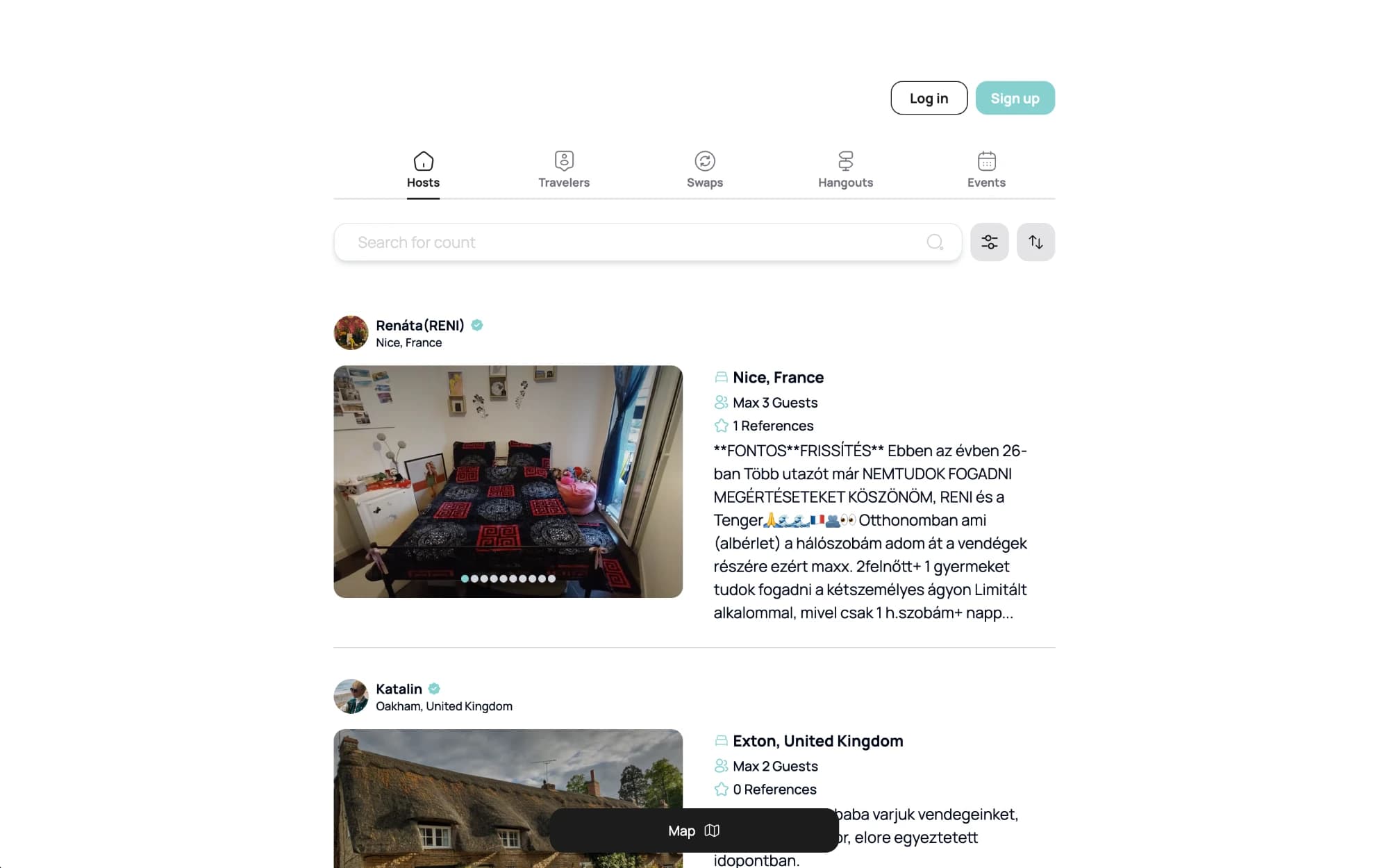 FlappinGo — A community travel platform designed to make home exchange feel effortless