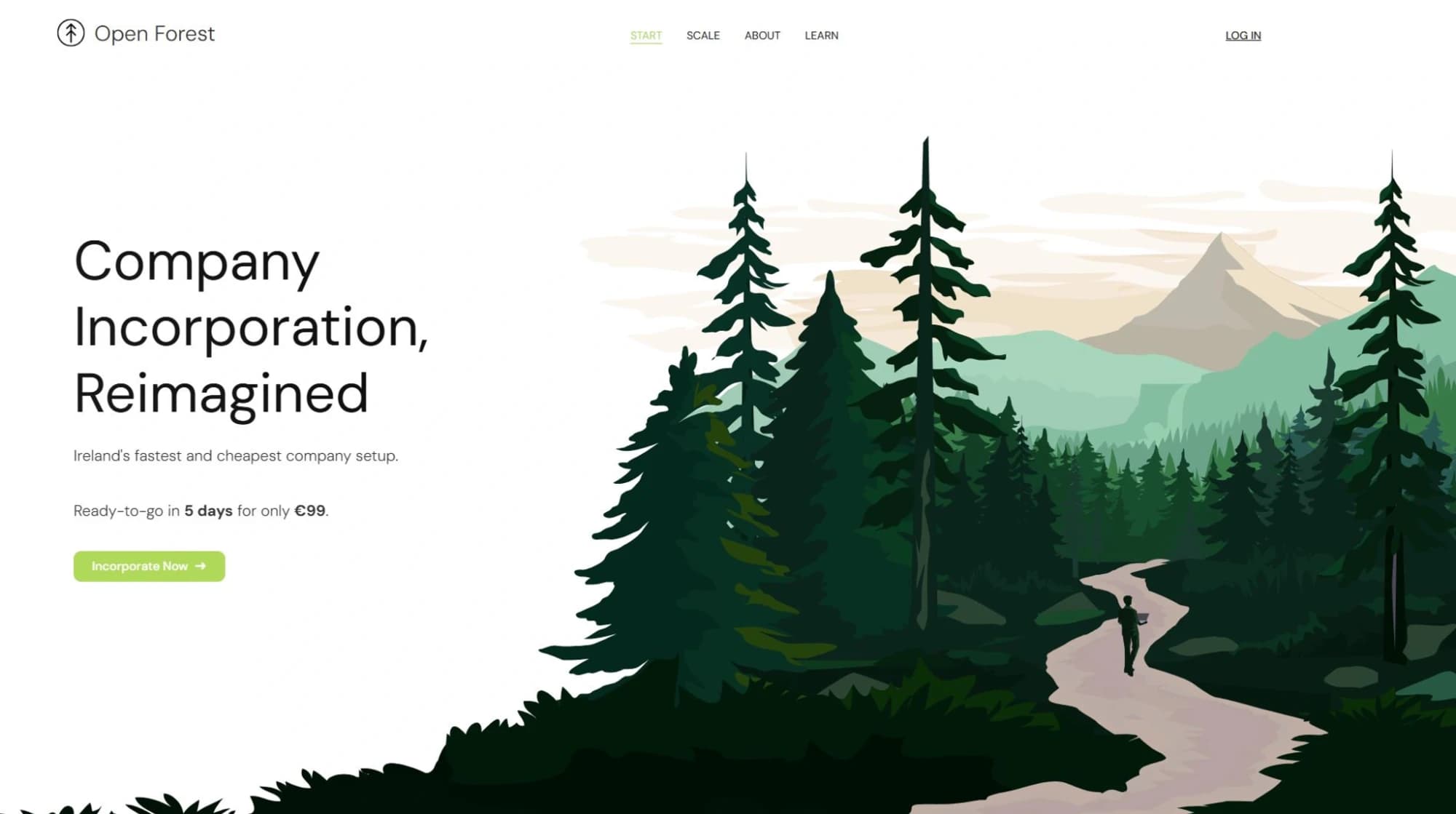 Open Forest — Making company formation feel as natural as it should