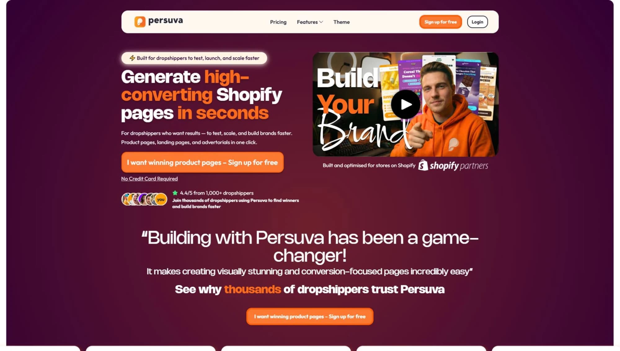 Persuava — Redesigning an AI content platform that went on to raise VC