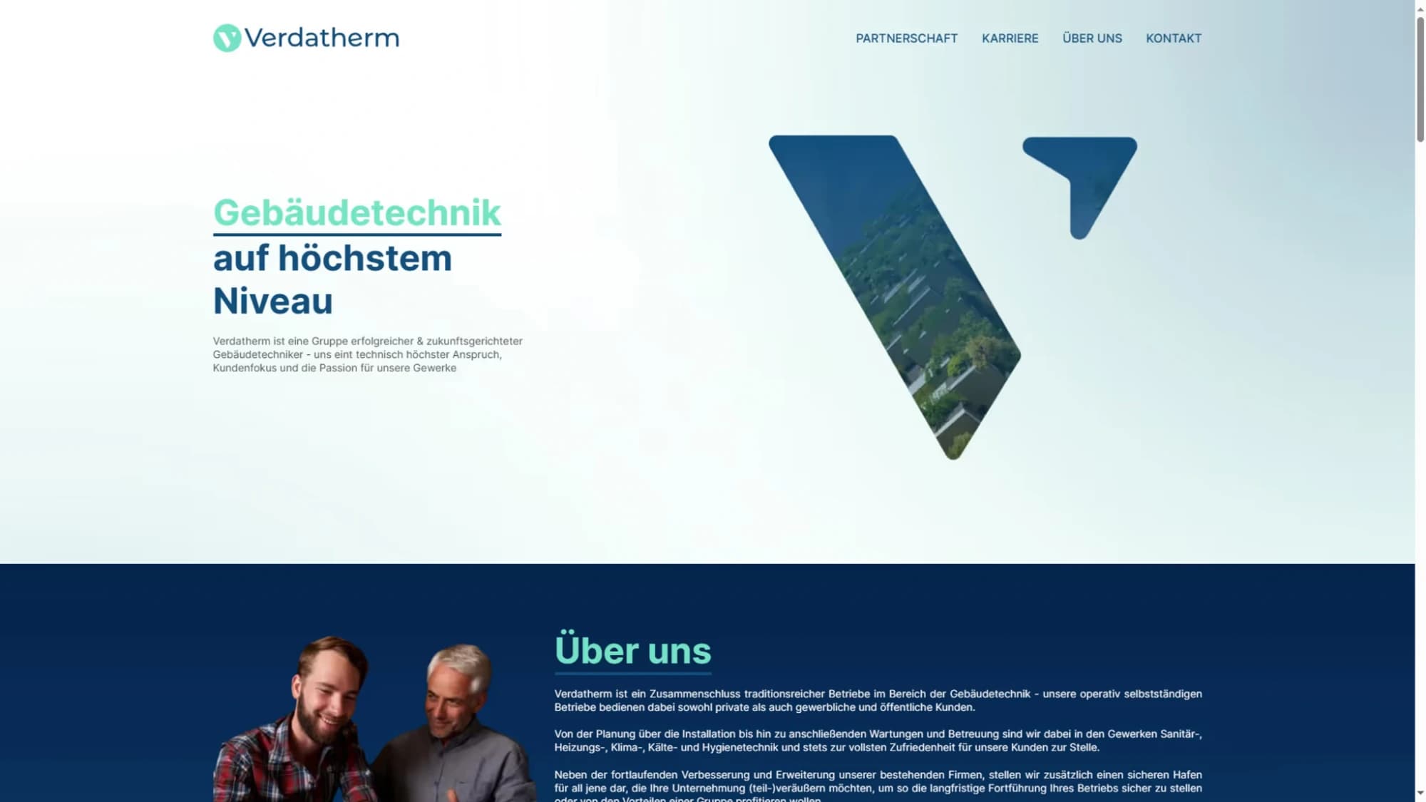 Verdatherm — Green energy solutions, presented with the confidence the category needs
